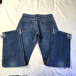 VINTAGE LEVIS 505 Jeans‎ Adult 34x34 Blue Denim Pants Straight Leg Men’s